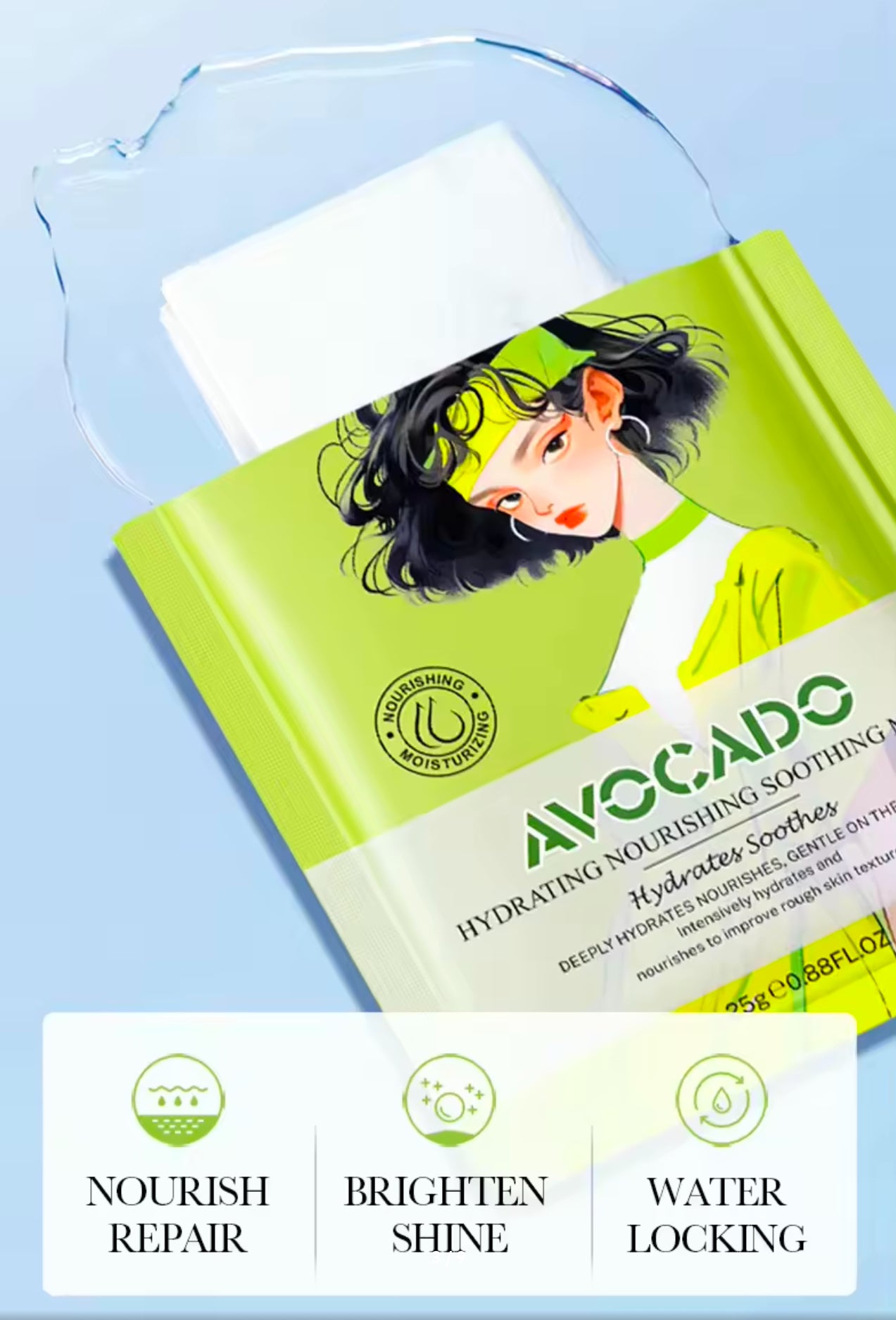 Avacado Sheet Mask