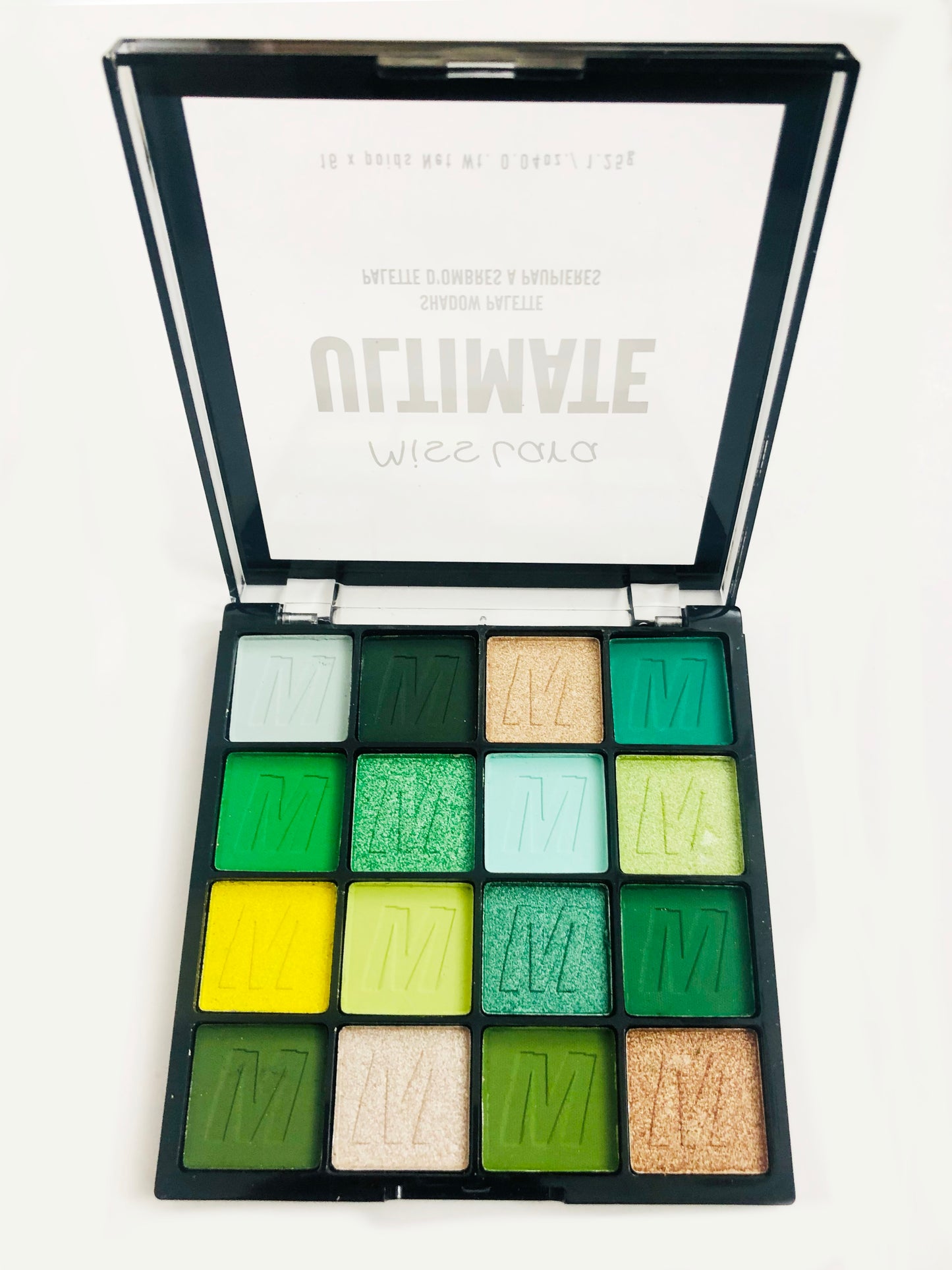 Green Eyeshadow Palette (16 shades)